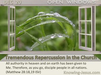 Tremendous Repercussion in the Church